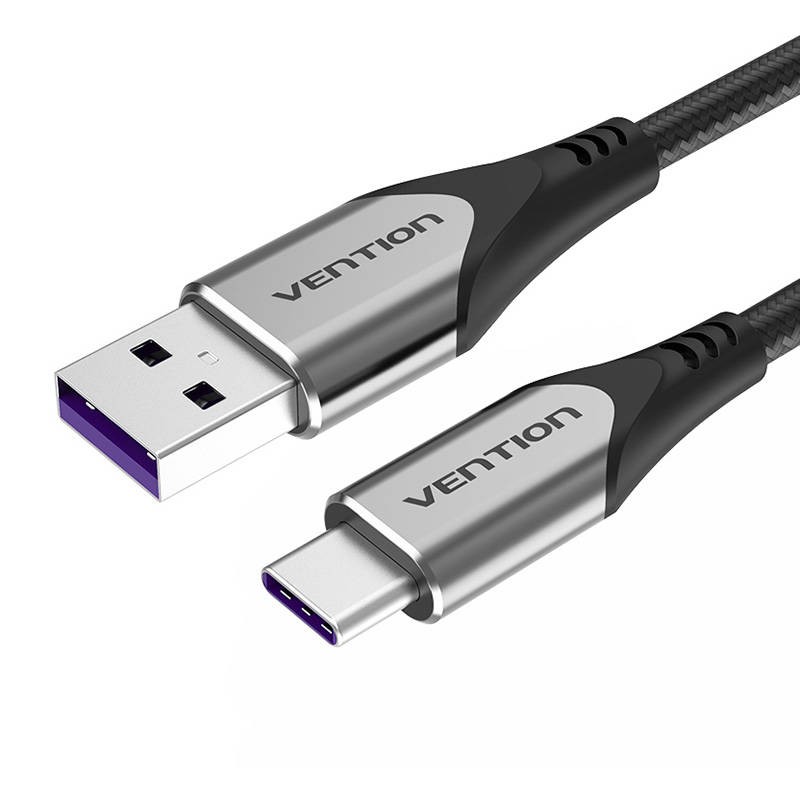 Cable USB-C to USB 2.0 Vention COFHD, FC 0.5m (grey)