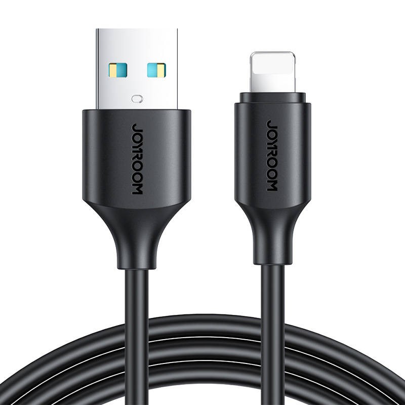 Cable to USB-A / Lightning / 2.4A / 0.25m Joyroom S-UL012A9 (black)