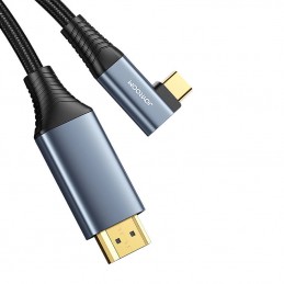 USB Cable Type-C / HDMI / 4K / 2m Joyroom SY-20C1 (gray)