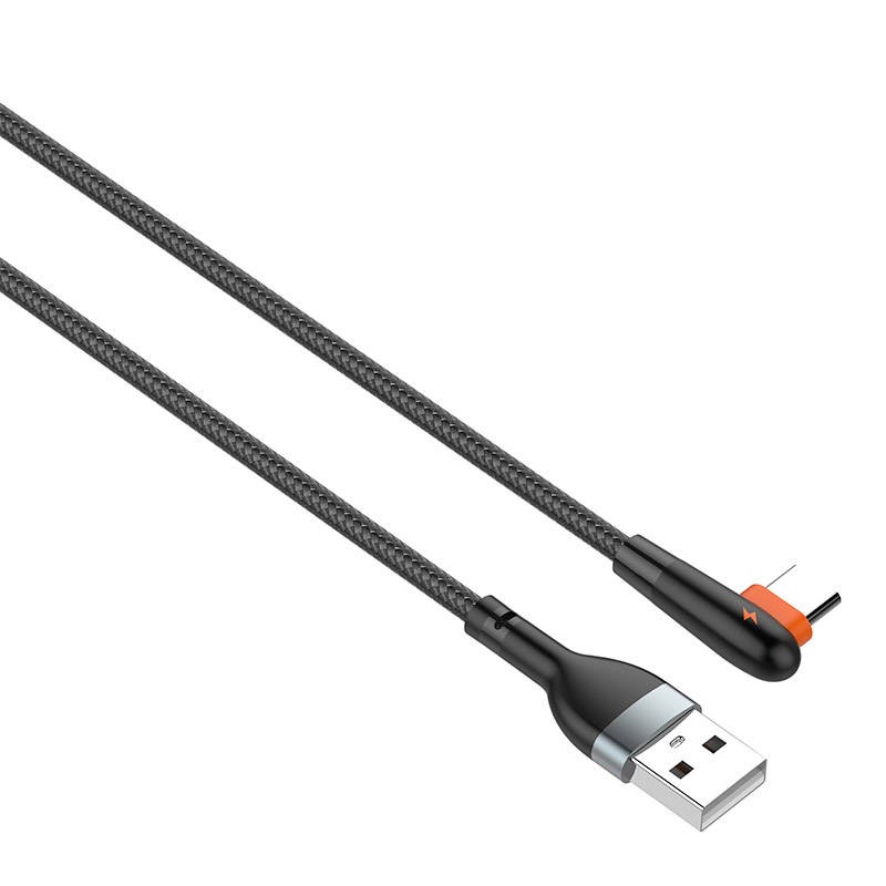 Cable USB to USB-C LDNIO LS561, 2.4A, 1m (black)