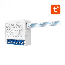 Smart Switch Module WiFi Avatto WSM16-W4 TUYA