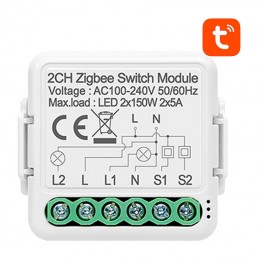 Smart Switch Module ZigBee Avatto N-ZWSM01-2 TUYA