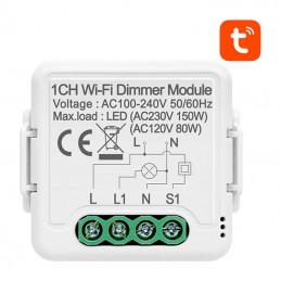 Smart Dimmer Switch Module WiFi Avatto N-DMS01-1 TUYA