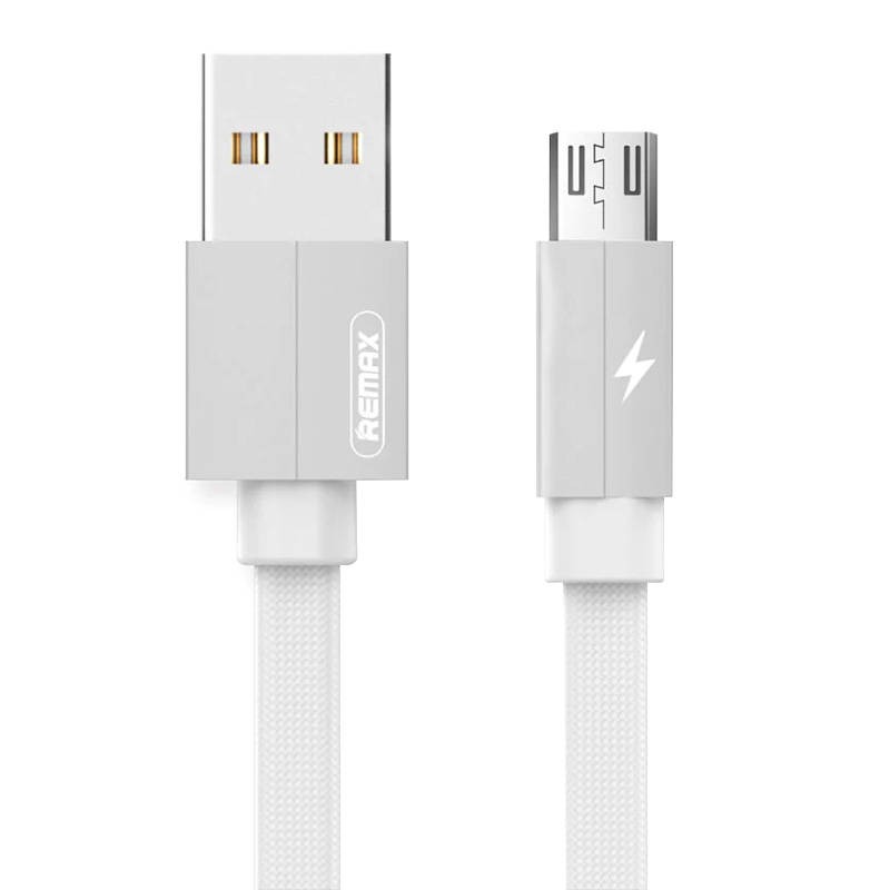 Cable USB Micro Remax Kerolla, 2m (white)