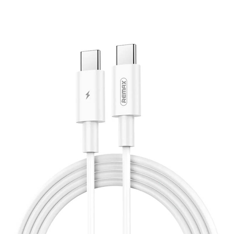 Cable USB-C do USB-C Remax Marlik, 1m, 100W (white)