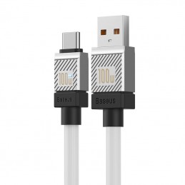 Cable USB do USB-C Baseus CoolPlay 100W 2m (white)