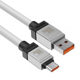 Cable USB do USB-C Baseus CoolPlay 100W 2m (white)