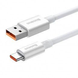 Cable USB do USB-C Baseus Superior 100W 1m (white)