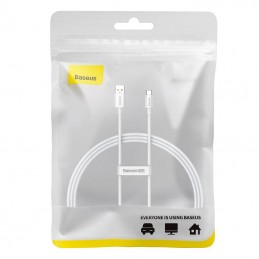 Cable USB do USB-C Baseus Superior 100W 1m (white)