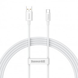 Cable USB do USB-C Baseus Superior 100W 1.5m (white)