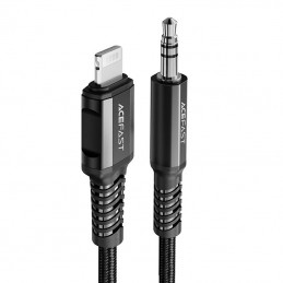 Cable Lightning to mini jack 3,5mm Acefast C1-06 1.2m (black)