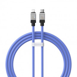 Fast Charging cable Baseus USB-C to Coolplay Series 1m, 20W (purple)