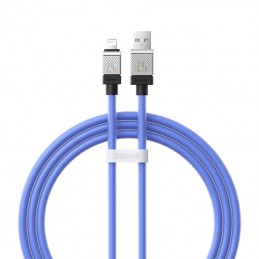 Fast Charging cable Baseus USB-A to Lightning Coolplay Series 1m, 2.4A (white)