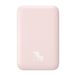 Powerbank Baseus Magnetic Mini 6000mAh 20W MagSafe (pink)