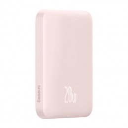 Powerbank Baseus Magnetic Mini 6000mAh 20W MagSafe (pink)