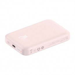 Powerbank Baseus Magnetic Mini 6000mAh 20W MagSafe (pink)