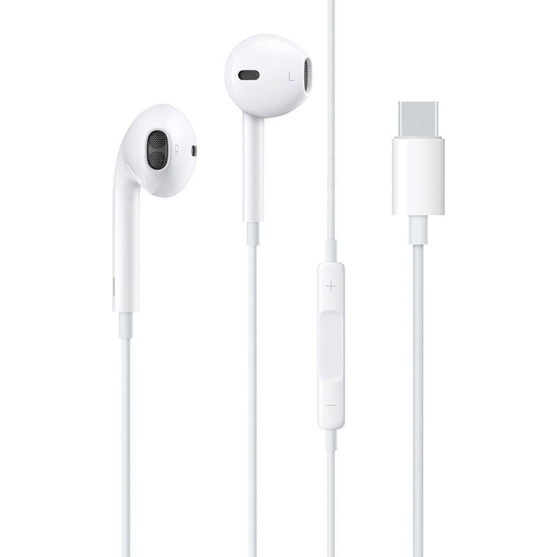 Headphones with USB-C adapter Budi EP20T