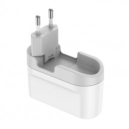 Wall charger 2x USB Budi 326RE, 65W, (white)