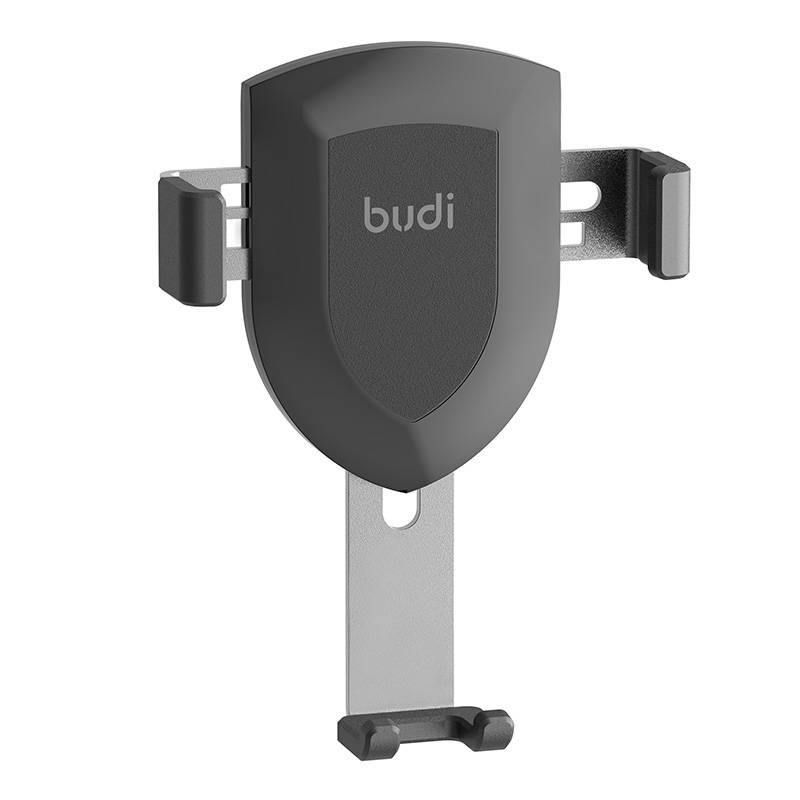 Car holder Budi 500A for ventilation grille (black)