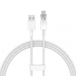 Quick Charge USB-C Baseus  6A, 1m (white)