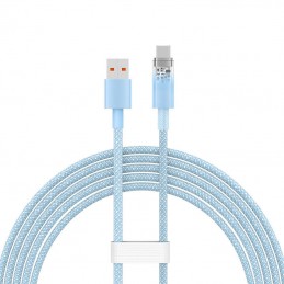 Quick Charge Cable Baseus Explorer Series USB to USB-C 100W, 1m (Blue)