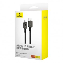 Fast Charging Cable Baseus Explorer 2.4A 1M (Black)