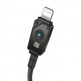 Fast Charging Cable Baseus USB C TO IP 20A 1M (Black)