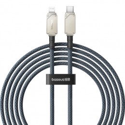 Fast Charging Cable Baseus  USB-C to IP 20A 2M (blue)