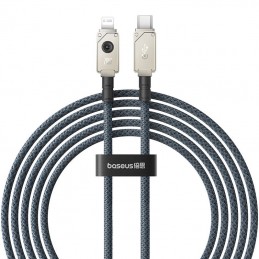 Fast Charging Cable Baseus  USB-C to IP 20A 2M (blue)