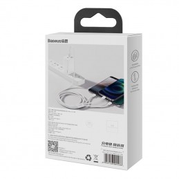 Quick Charge USB to M+L+C  Baseus Superior Data 3.5A 0,5m (White)