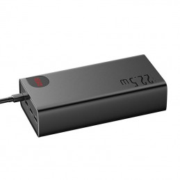 Fast Charge Power Bank Baseus Adaman, 40000mAh 22,5W (Black)