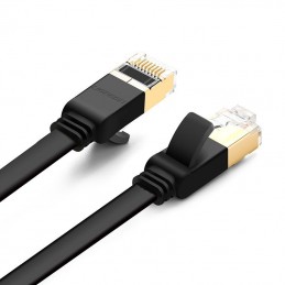 UGREEN NW106 Ethernet RJ45 Flat network cable , Cat.7, STP, 2m (Black)