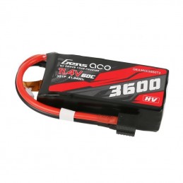 Gens ace 3600mAh 11.4V 3S1P 60C High Voltage Lipo Battery Pack with XT60/T-plug