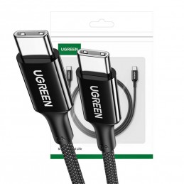 Ugreen US557 USB-C to USB-C cable, 100W, 5A 0.5m (black)