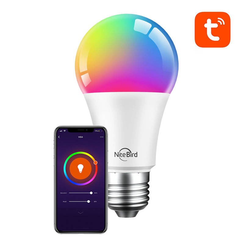 Smart Bulb LED NiteBird WB4 (RGB) E27 Tuya