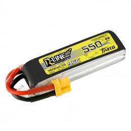 Battery Tattu R-Line 550mAh 7.4V 95C 2S1P XT30