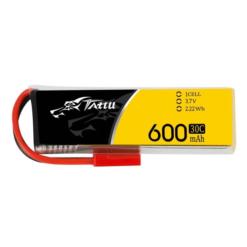 Battery Tattu 600mAh 3,7V 30C 1S1P JST