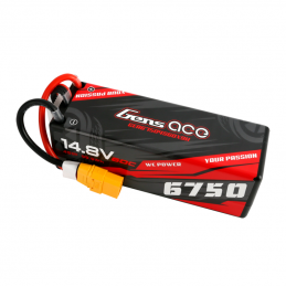 Battery Gens Ace 6750mAh 14.8V 60C 4S1P Hard Case