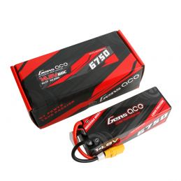 Battery Gens Ace 6750mAh 14.8V 60C 4S1P Hard Case