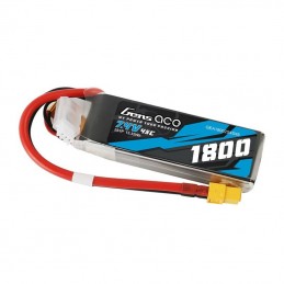 Battery GensAce LiPo 1800mAh 7.4V 45C 2S1P XT60