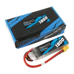 Battery GensAce LiPo 1800mAh 7.4V 45C 2S1P XT60