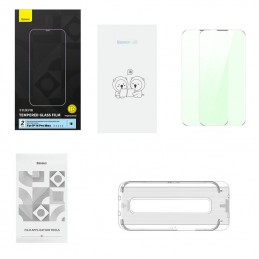 Privacy Protection Tempered Glass Baseus Crystal Series IP 14 PRO MAX