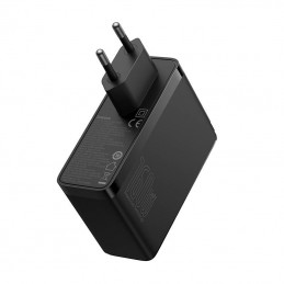 Wall charger Baseus GaN5 Pro 2xUSB-C + USB, 160W (black)