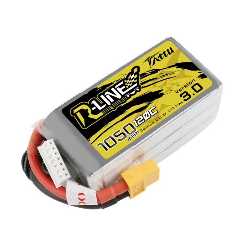 Akumulator Tattu R-Line 1050mAh 120C 22.2V 6S1P XT60