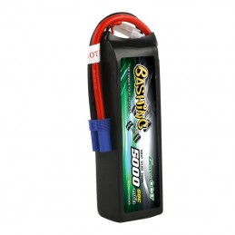 Gens Ace Bashing 5000mAh 14.8V 4S1P 60C EC5 LiPo Battery