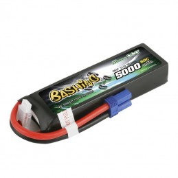 Gens Ace Bashing 5000mAh 11.1V 3S1P 60C EC5 LiPo Battery