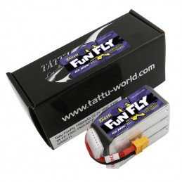 Tattu Funfly 1550mAh 22.2V 100C 6S1P XT60 battery