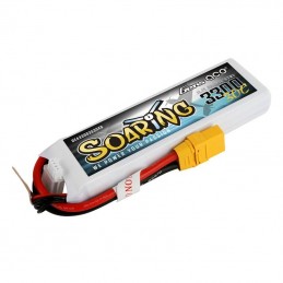 Gens Ace Soaring 3300mAh 11.1V 30C 3S1P XT90 battery