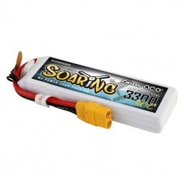 Gens Ace Soaring 3300mAh 11.1V 30C 3S1P XT90 battery