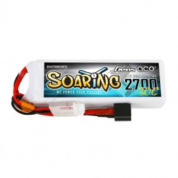 Battery Gens Ace Soaring 2700mAh 11.1V 30C 3S1P z EC3/XT60/T-Plug